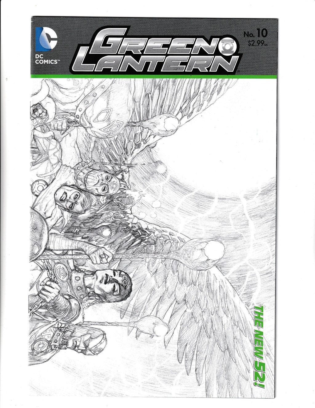 Green Lantern #10 (2012) DC Comics
