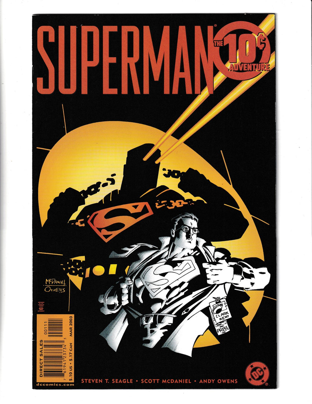 Superman: 10 Cent Adventure #1 (2003) DC Comics SKU:2349