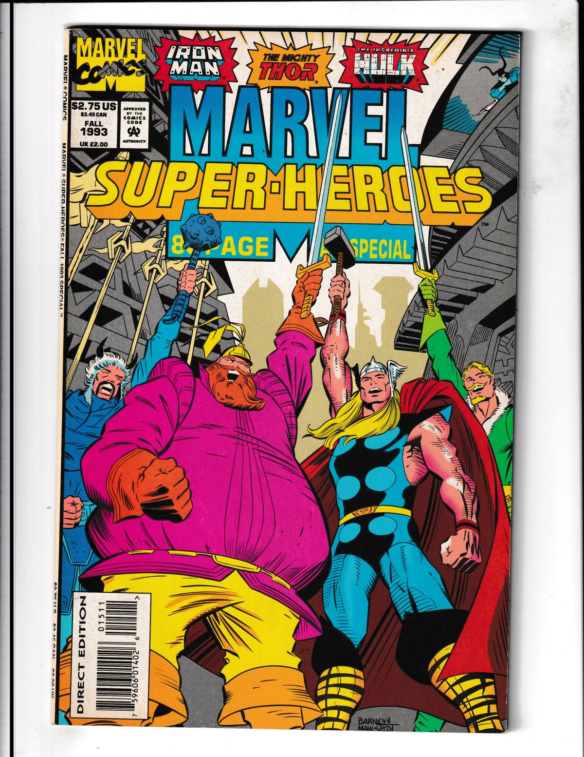 Marvel Super-Heroes #15 (1993) 80 Page Fall Special Marvel Comics