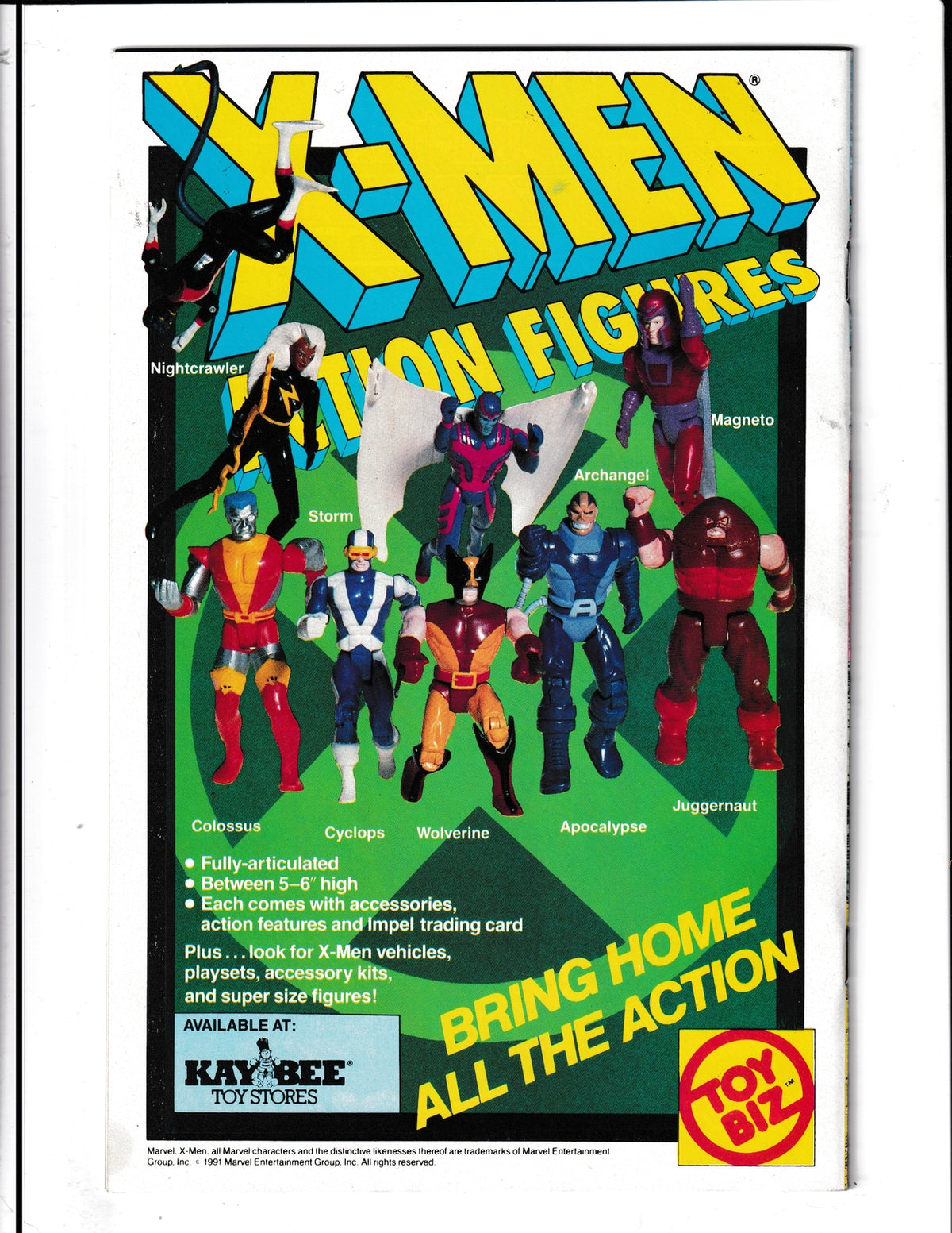 X-Men #1 (1991) Regular Cover Marvel Comics