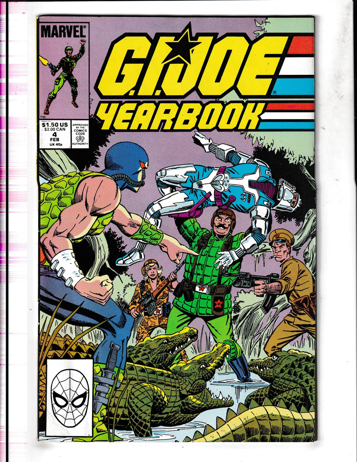 G.I. Joe: A Real American Hero Yearbook #4 (1988) Marvel Comics