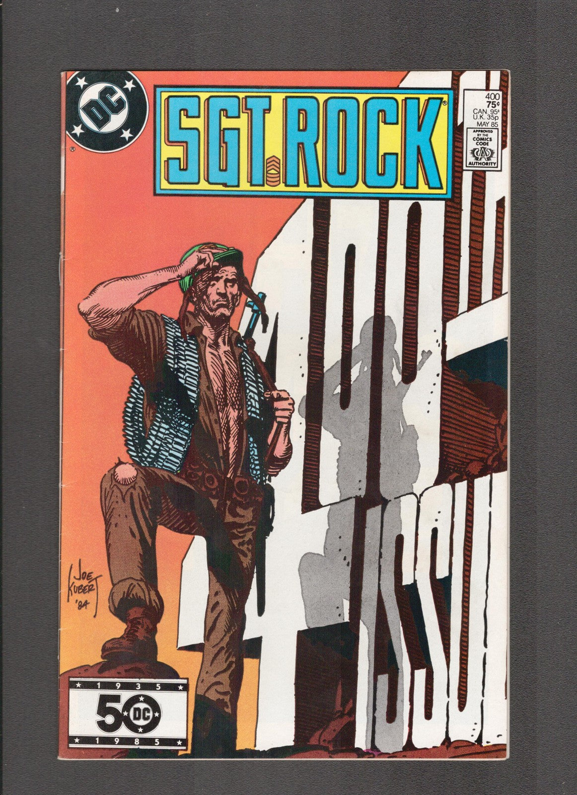 Sgt. Rock #400 (1985) Joe Kubert DC Comics