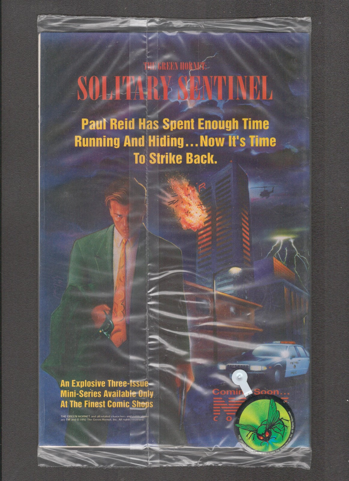Green Hornet: Anniversary Special #1 (1993) Sealed With Button NOW Comics