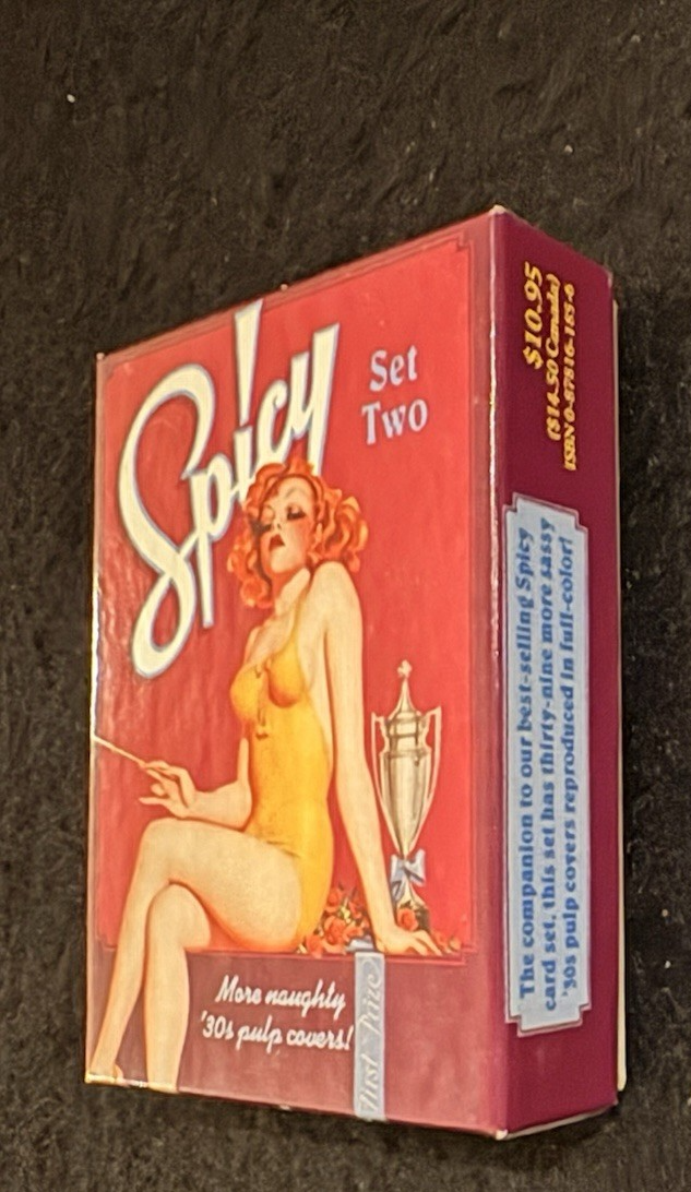 Spicy: Set two - 30's Pulp Covers Complete Set of 39 Cards  - Kitchen Sink Press