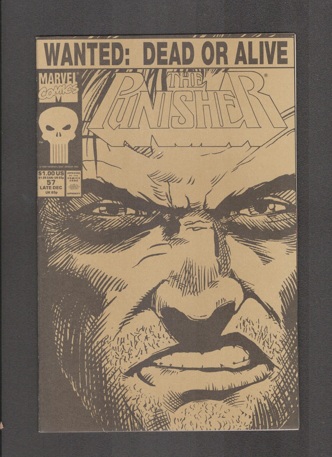 Punisher #57 (1991) Jim Lee Cover Marvel Comics