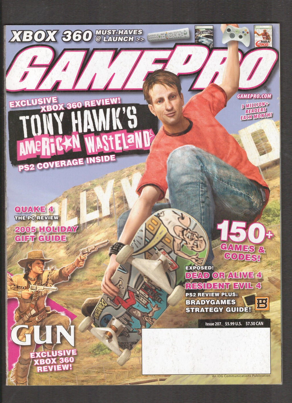 Game Pro #207 (2005) December - Tony Hawk  Comics