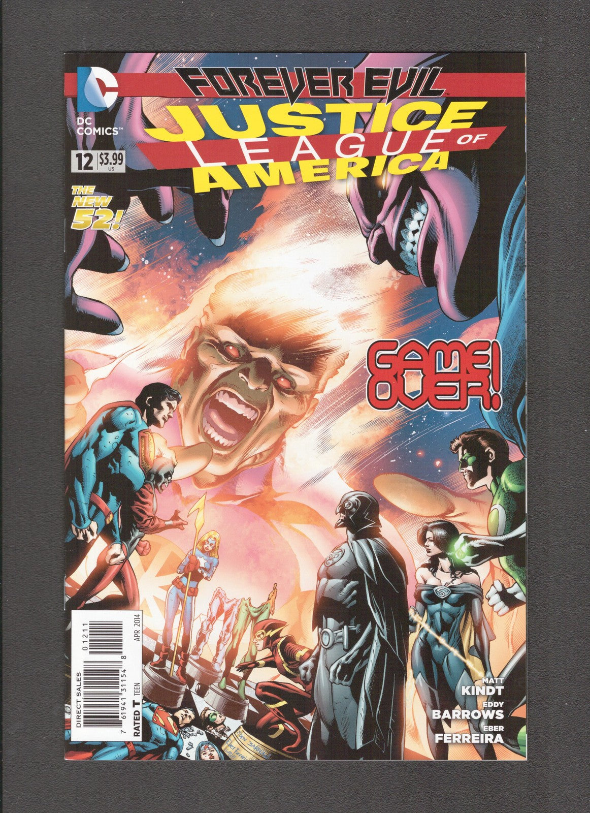Justice League of America #12 (2014) Eddy Barrows DC Comics