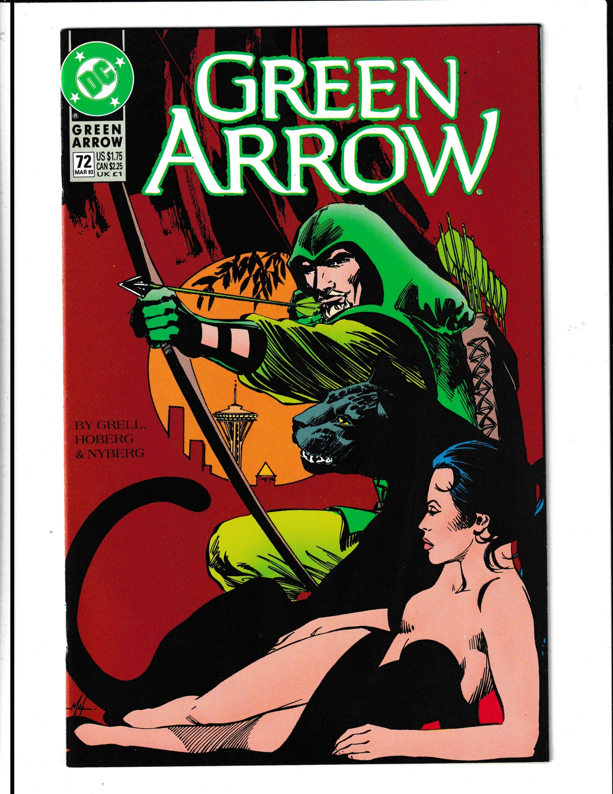 Green Arrow #72 (1993) HIGH GRADE Vol. 2 DC Comics