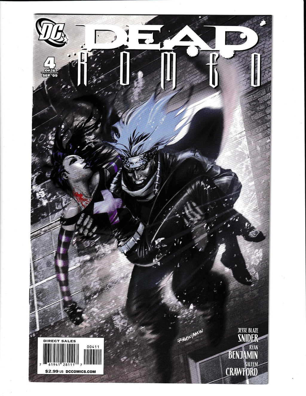 Dead Romeo #4 (2009) DC Comics