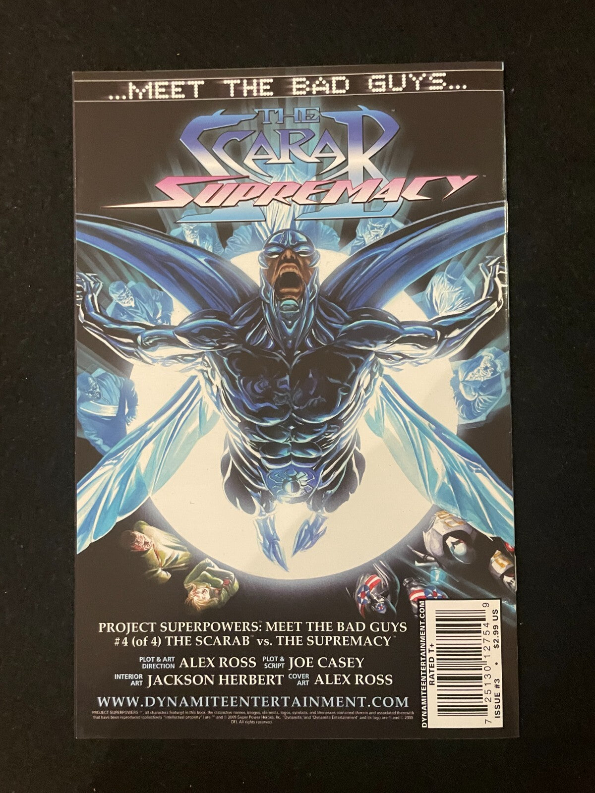 Project Superpowers: Meet the Bad Guys Set of 4 #1-4 (2009) Dynamite Comics