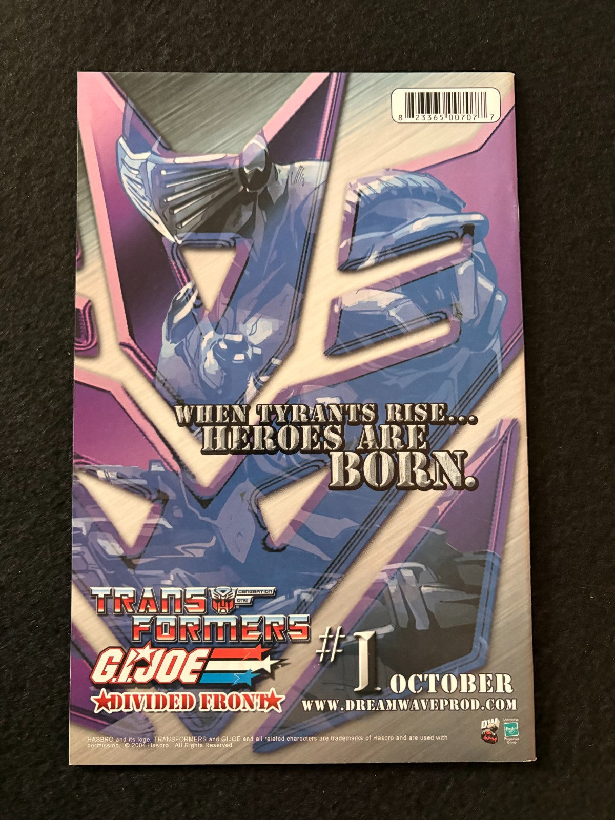 Transformers: Generation One - Complete Set of 11 #0-10  (2004) Dreamwave