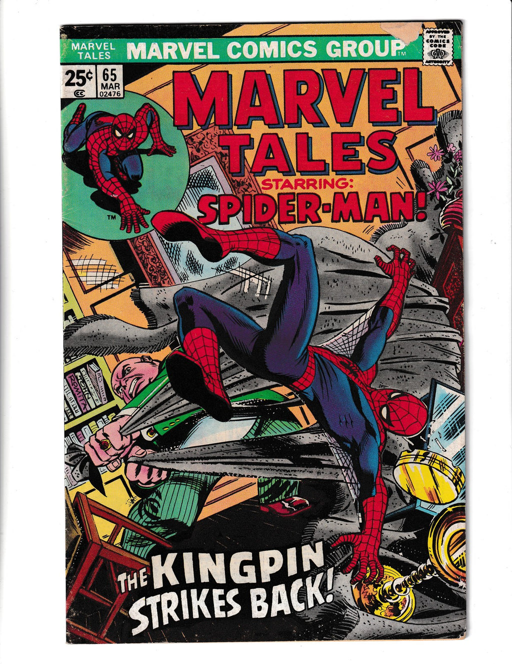 Marvel Tales #65 (1976) Spider-Man Marvel Comics