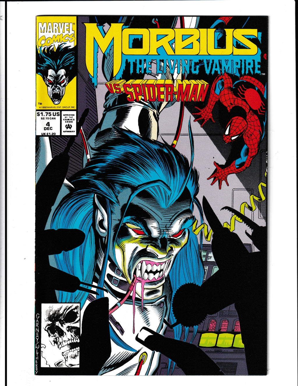 Morbius the Living Vampire #4 (1992) Marvel Comics SKU:734