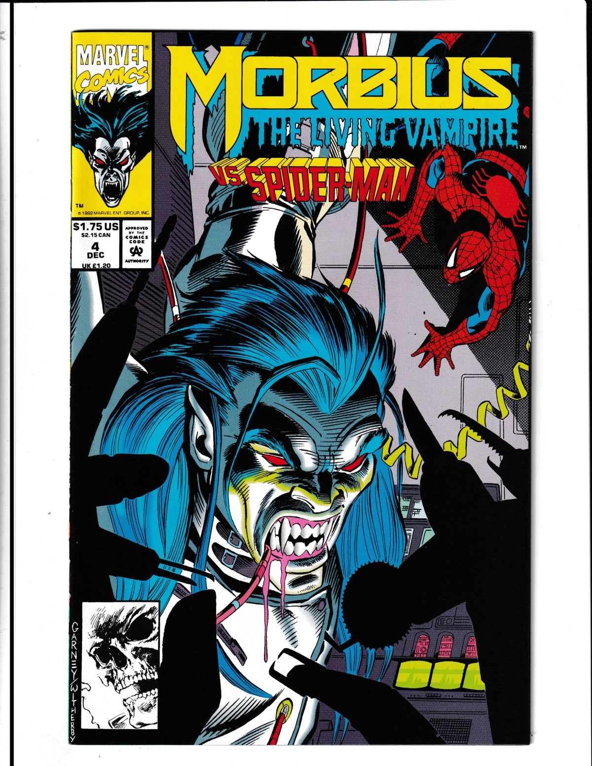 Morbius the Living Vampire #4 (1992) Marvel Comics SKU:734