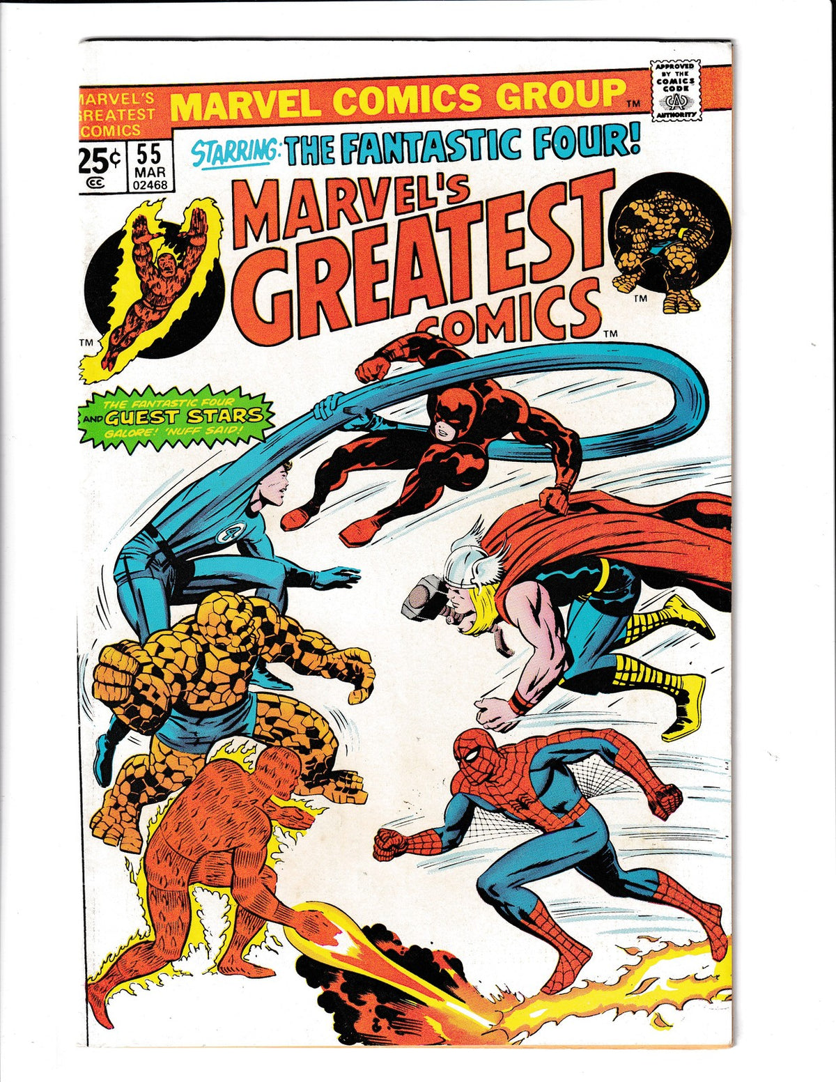 Marvel's Greatest Comics #55 (1975) Fantastic Four Marvel Comics