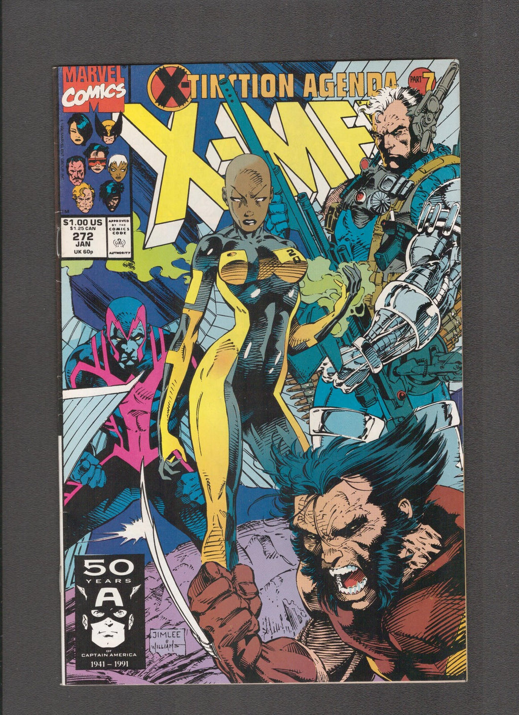 Uncanny X-Men #272 (1991) Clarmeont, Lee Marvel Comics