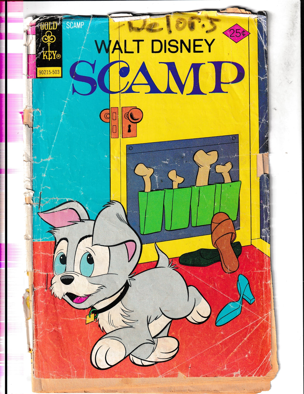 Walt Disney's Scamp #22 (1975) Reader's Copy Gold Key Comics
