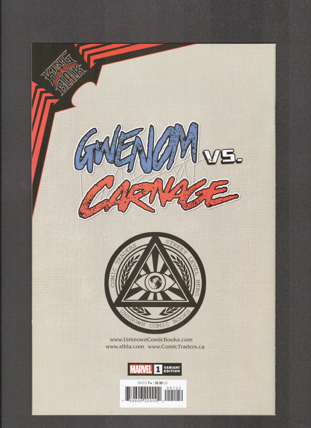 King In Black: Gwenom VS Carnage #1-unknownB (2021) David Nakayama Marvel Comics