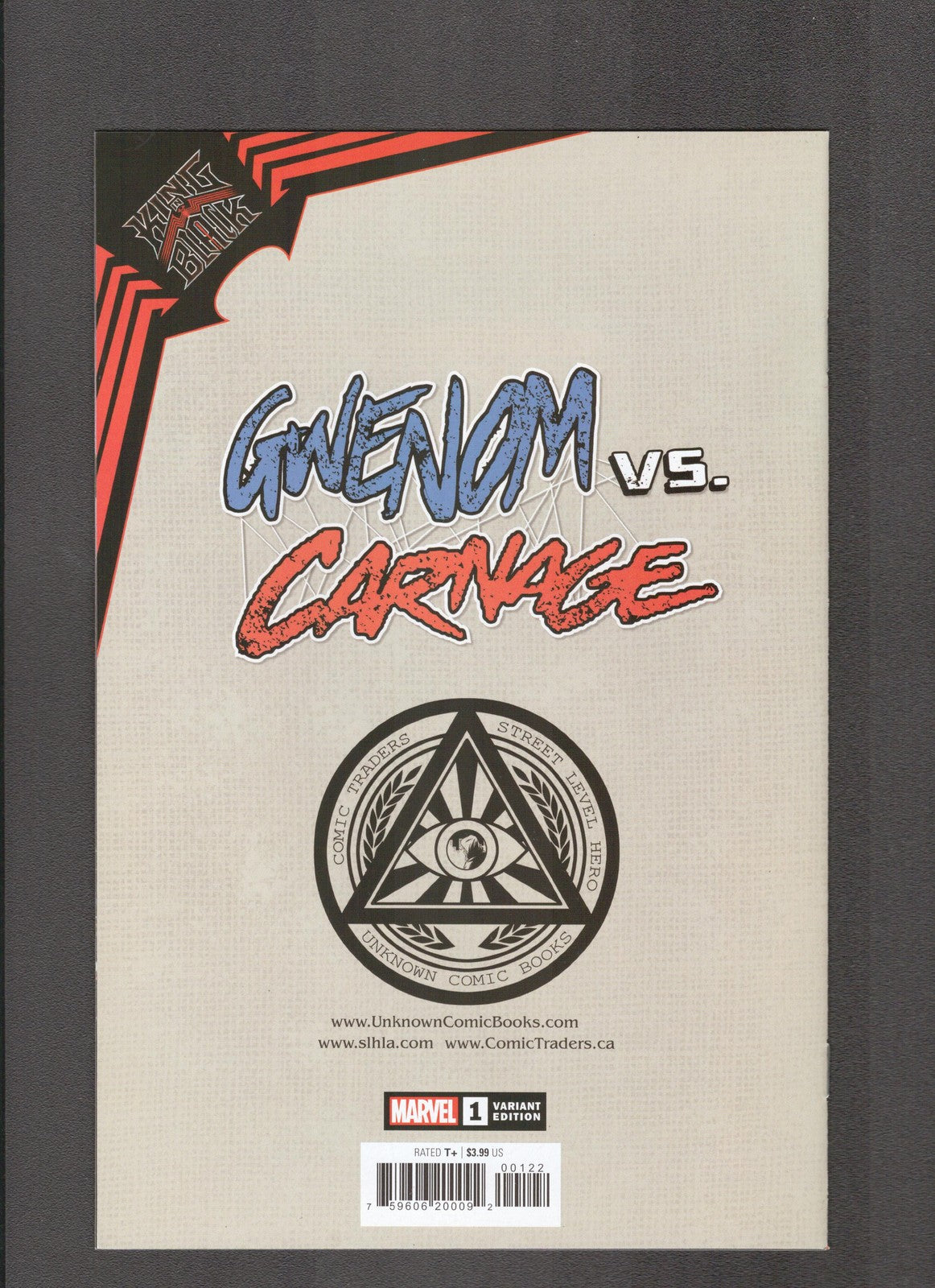 King In Black: Gwenom VS Carnage #1-unknownB (2021) David Nakayama Marvel Comics
