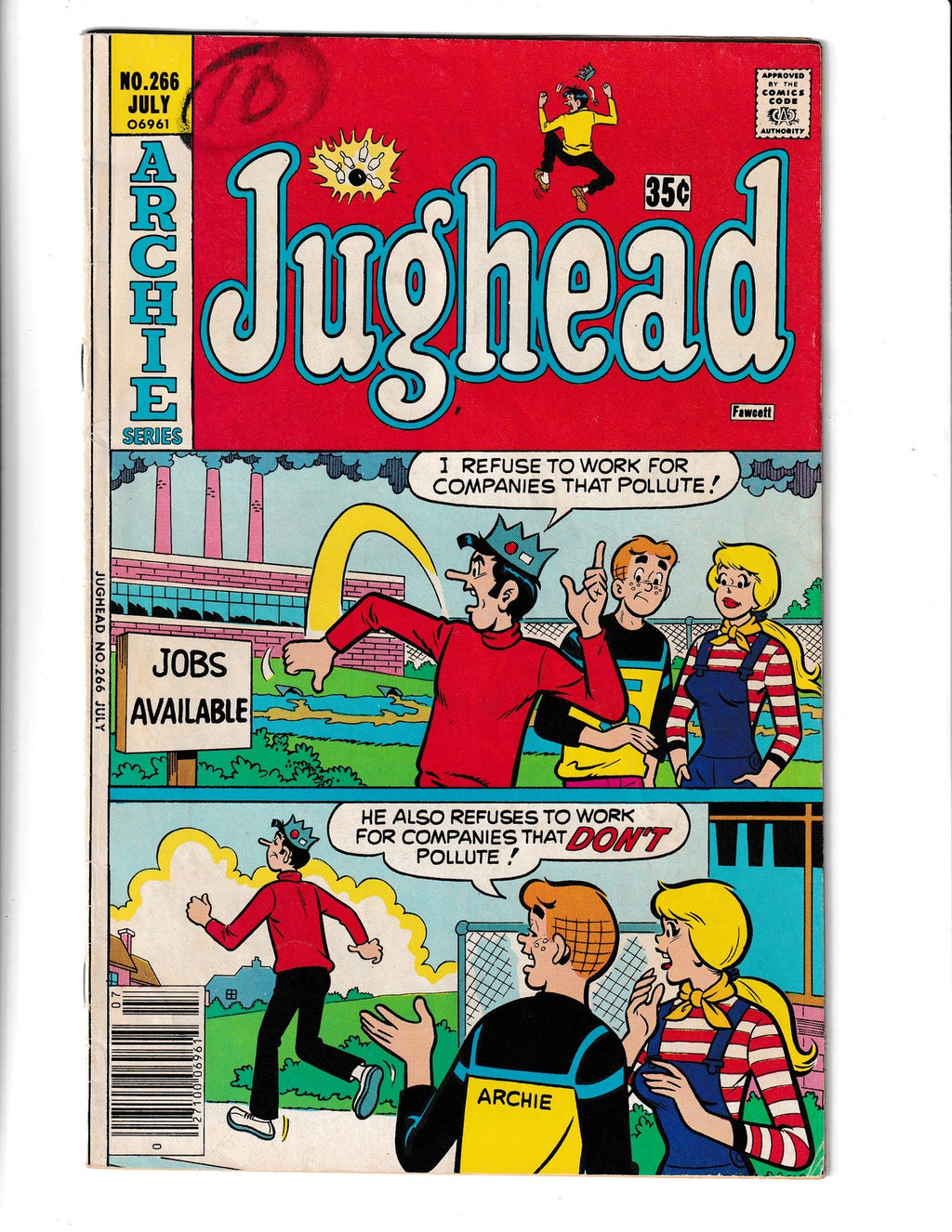 Jughead #266 (1977) Archie Comics