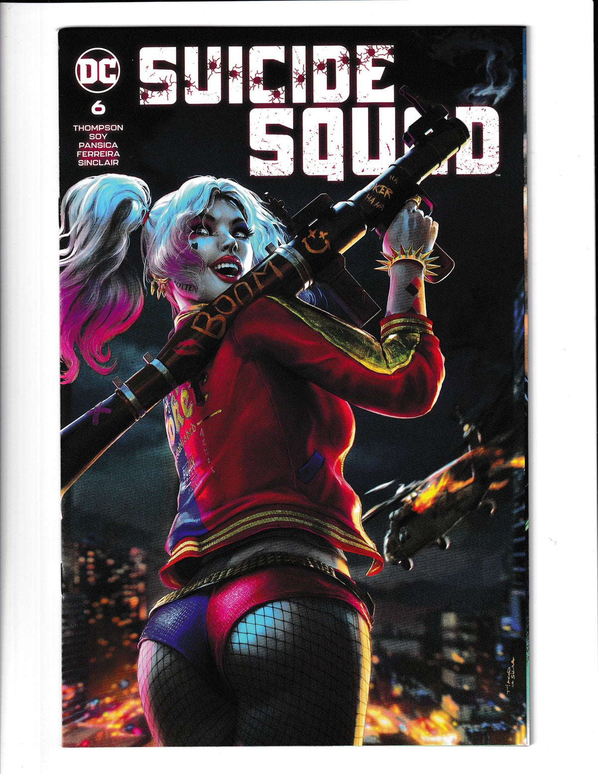 Suicide Squad #6TCM-A (2021) Harley Quinn Variant - DC Comics