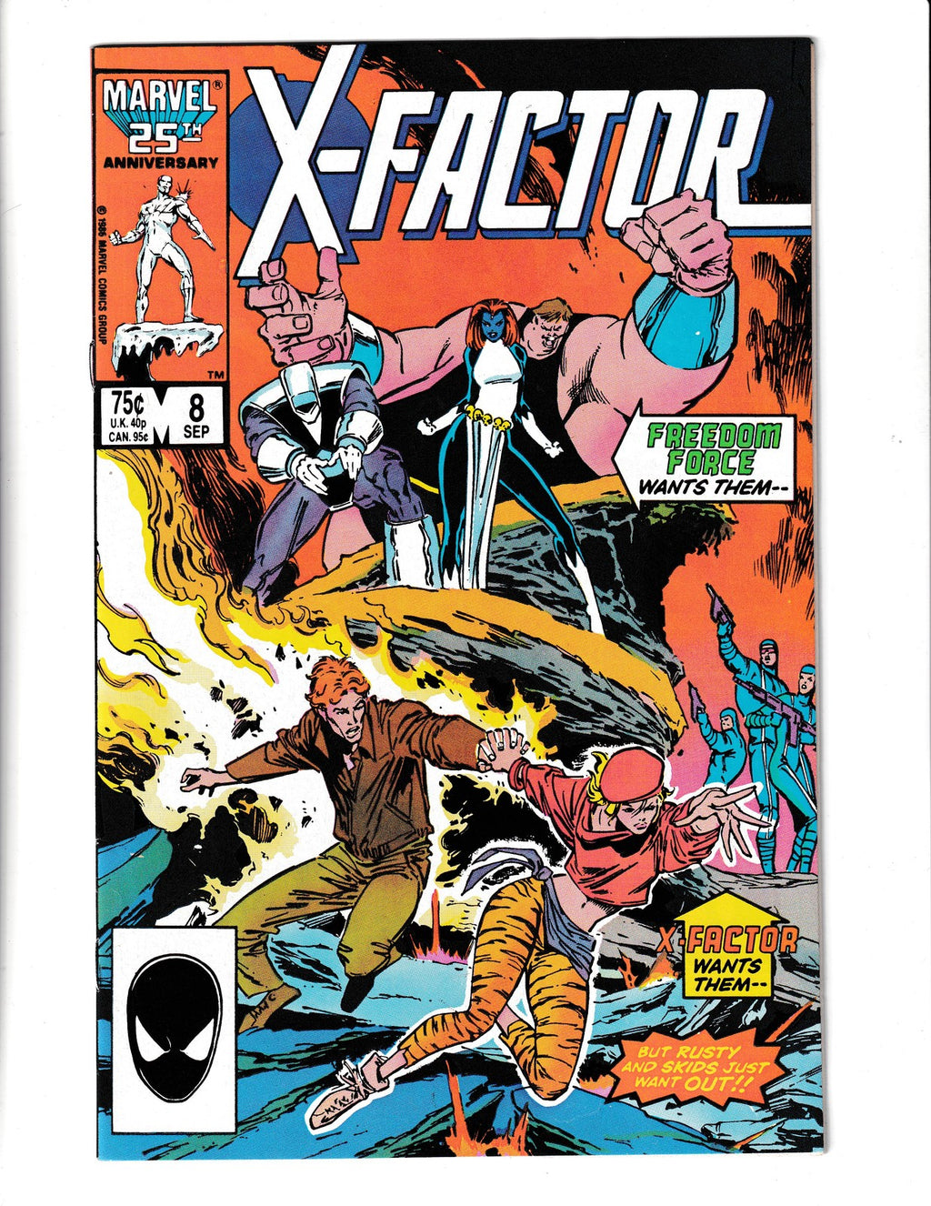 X-Factor #8 (1986) Marvel Comics SKU:2500