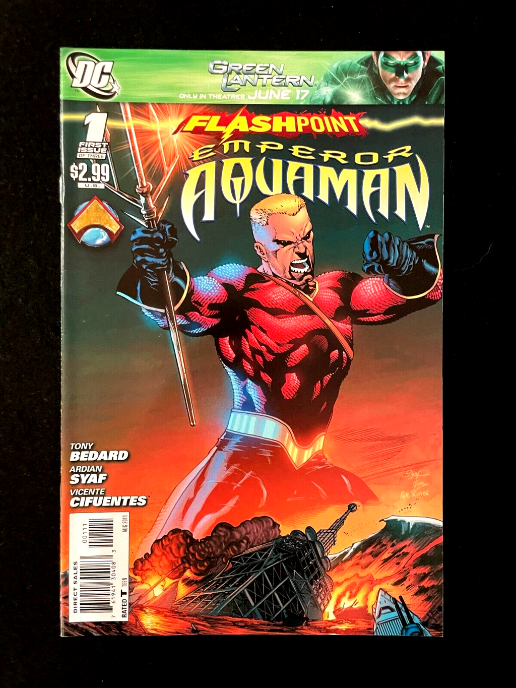 Flashpoint: Emperor Aquaman - Complete Set of 3 #1-3 (2011) DC Comics