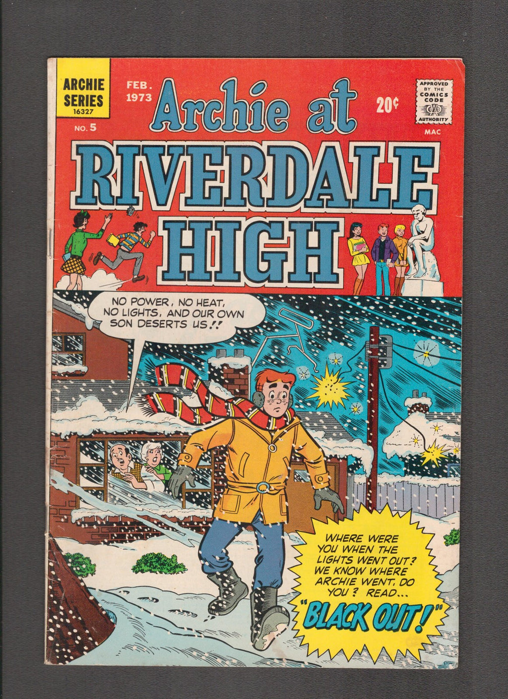 Archie at Riverdale High #5 (1973) Archie Comics