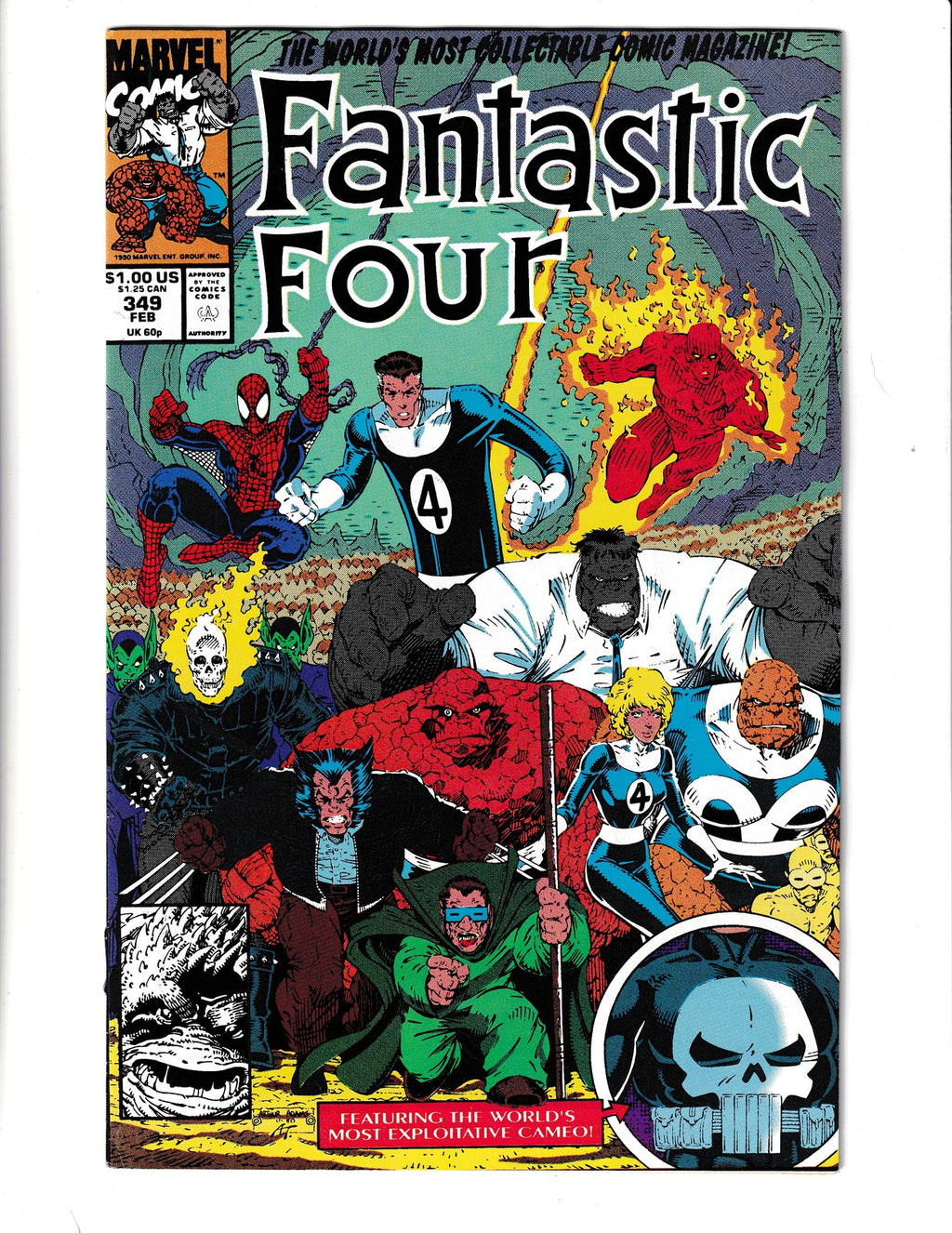 Fantastic Four #349 (1991) Marvel Comics SKU:2429