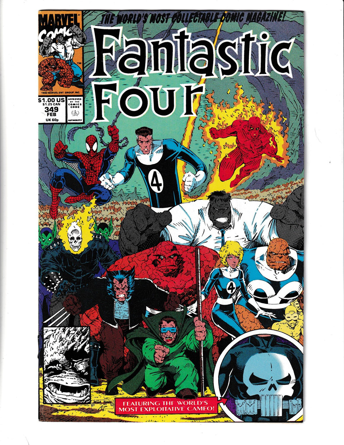 Fantastic Four #349 (1991) Marvel Comics SKU:2429