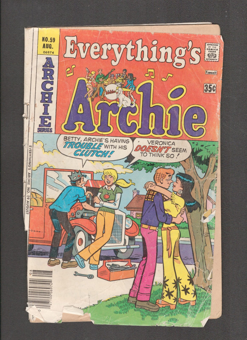 Everything's Archie #59 (1977) LOW GRADE Archie Comics