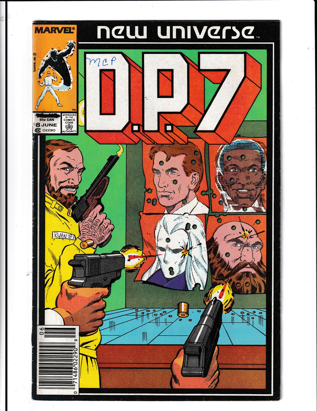 D.P. 7 #8 (1987) Marvel Comics