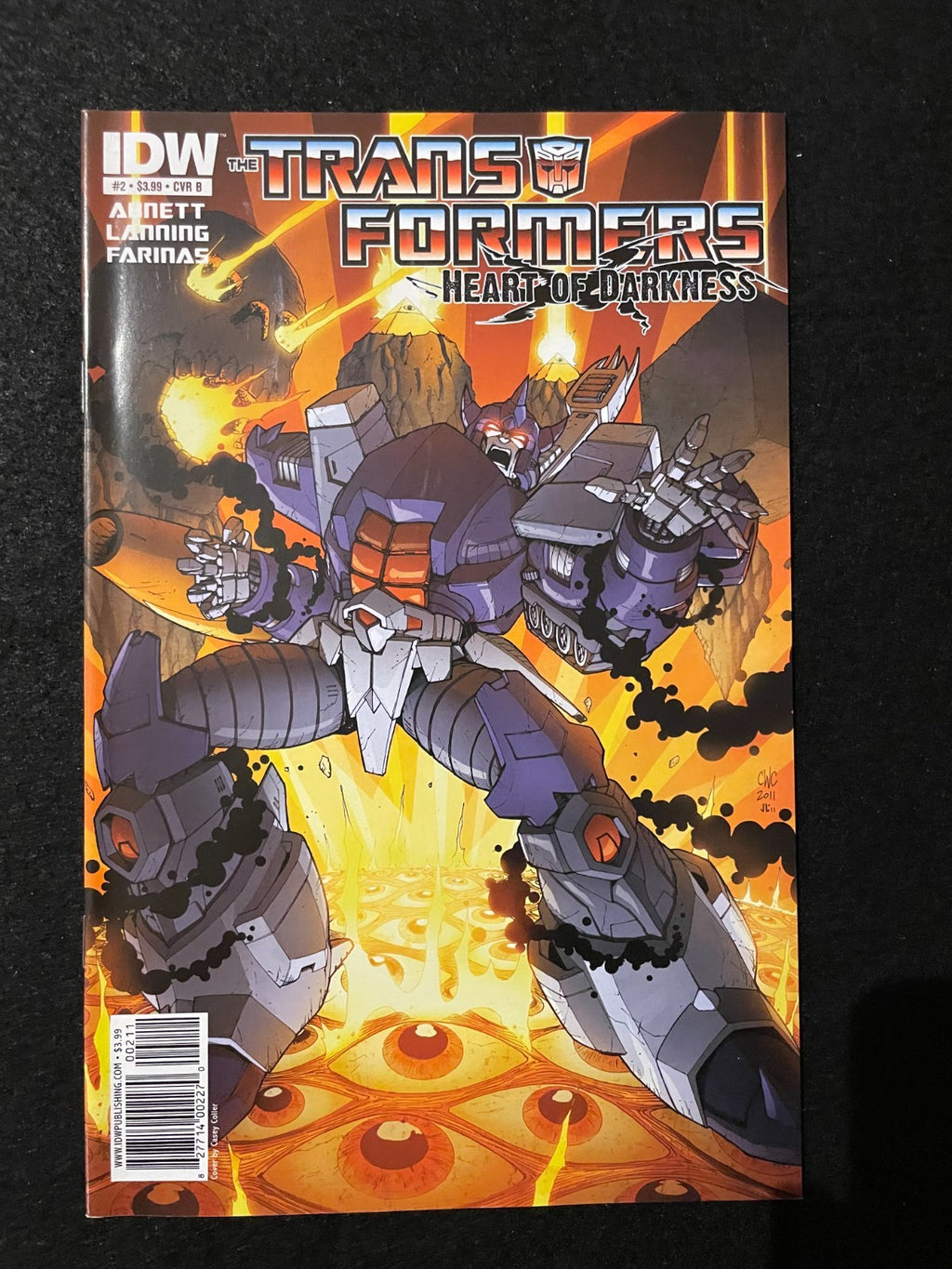 Transformers: Heart of Darkness - Complete Set of 4 #1-4 (2011) IDW
