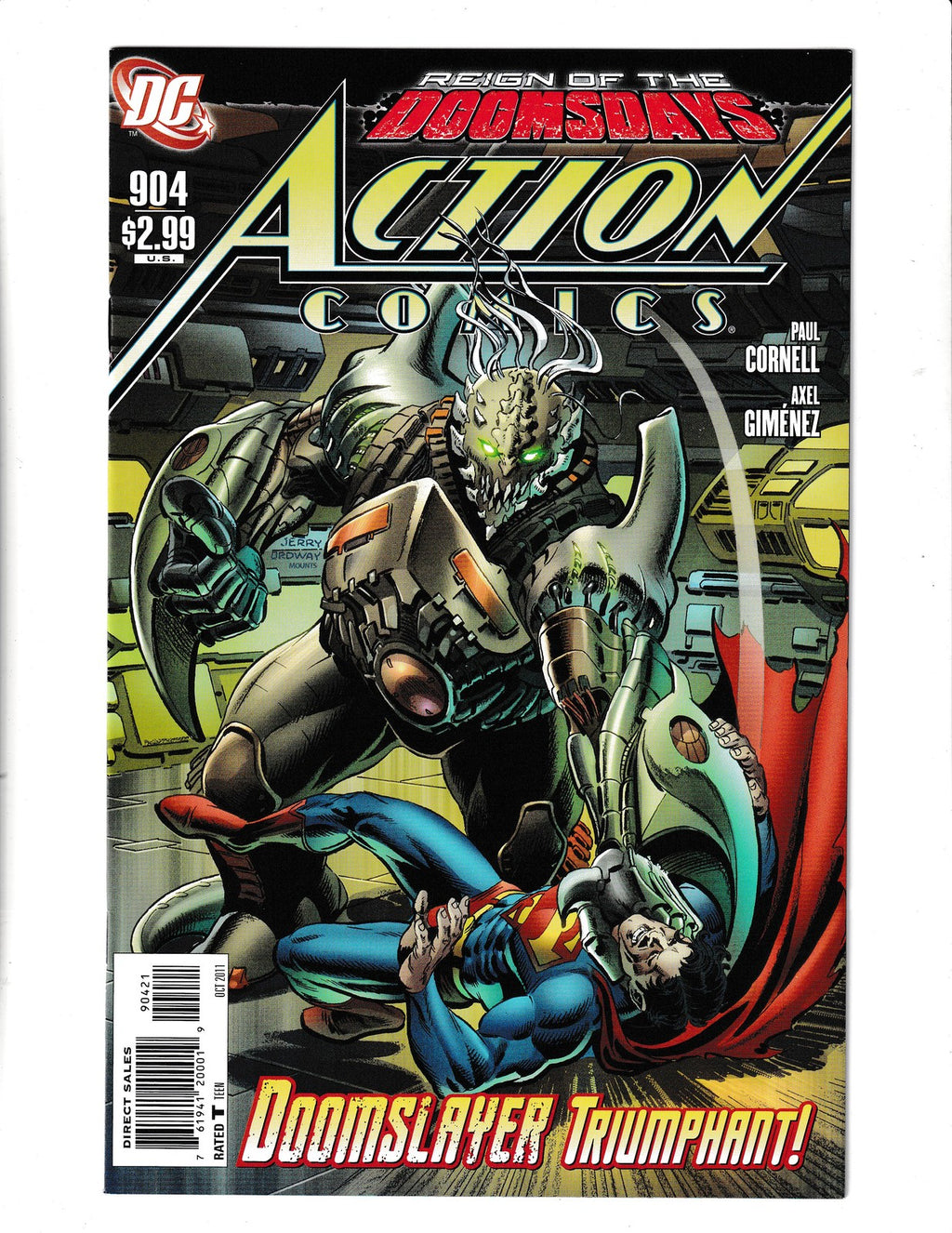 Action Comics #904b (2011) Jerry Ordway Cover DC Comics