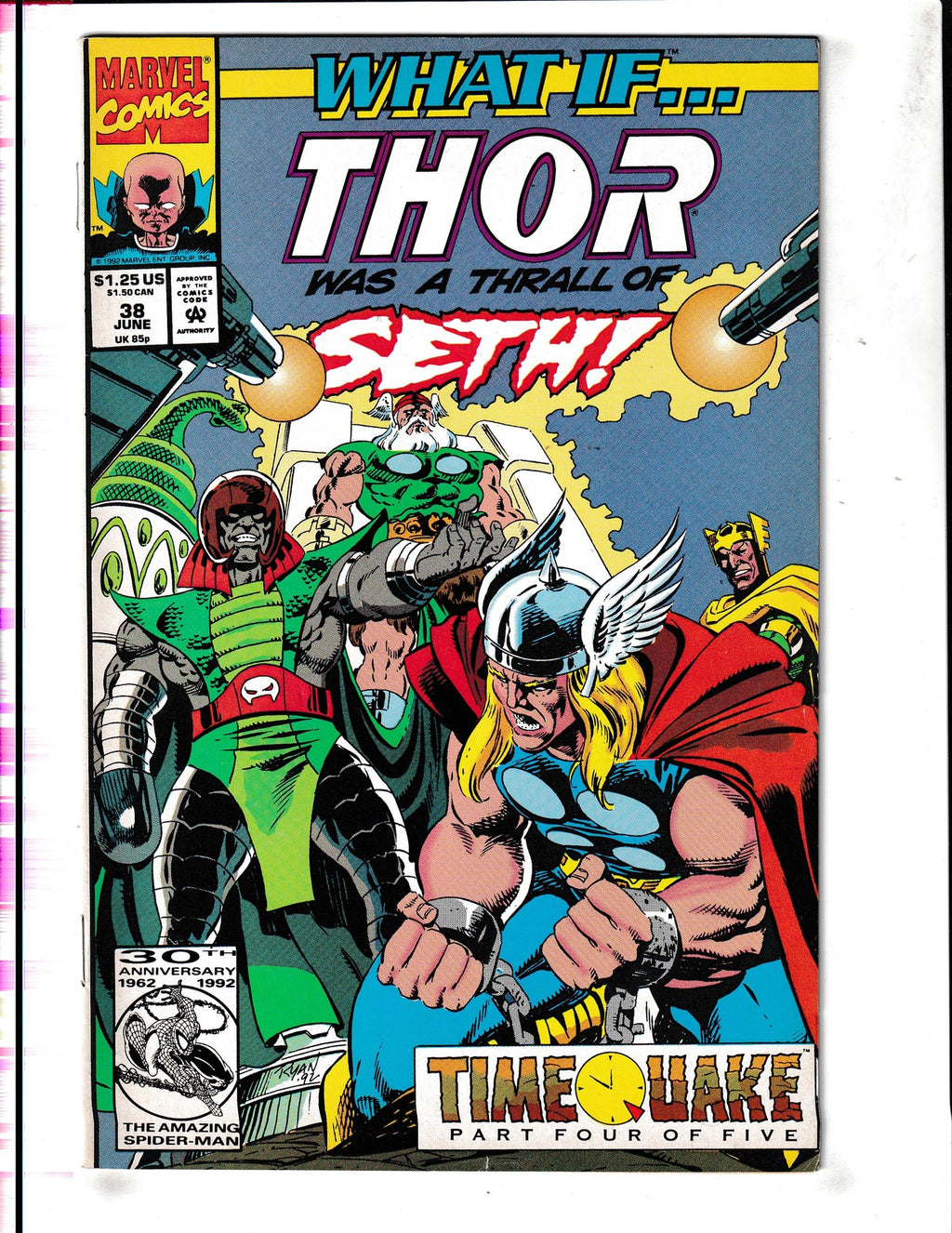 What If?? #38 (1992) Thor Had Become A Thrall Marvel Comics