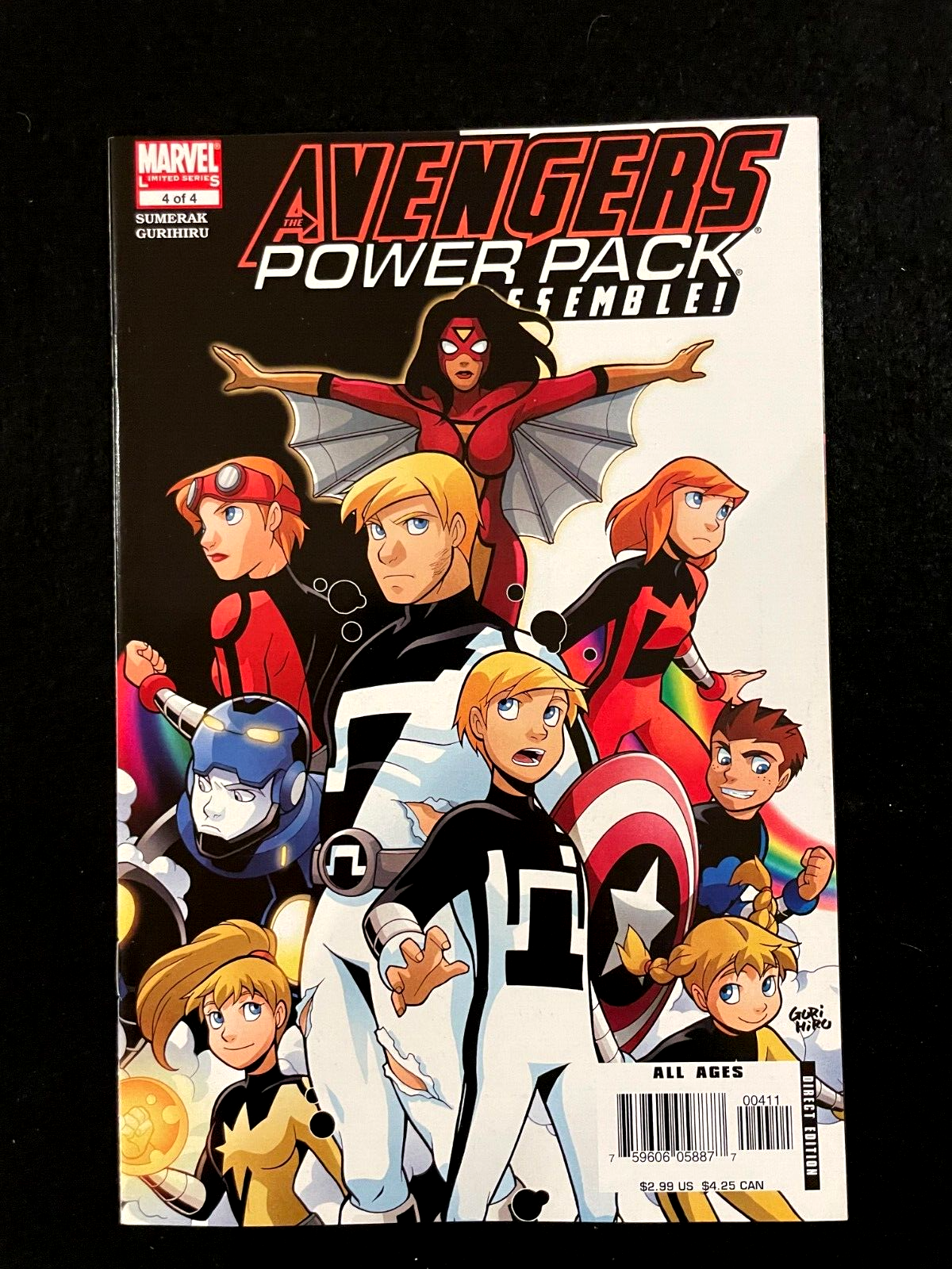 Avengers/Power Pack Assembled - Complete Set of 4 #1-4 (2006) Marvel Comics