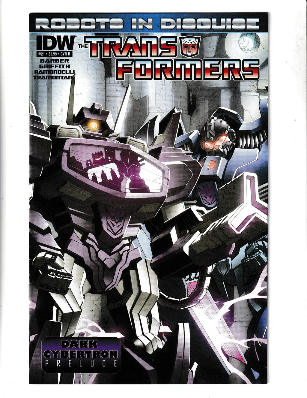 Transformers: Robots In Disguise #21 (2013) B Cover IDW Comics
