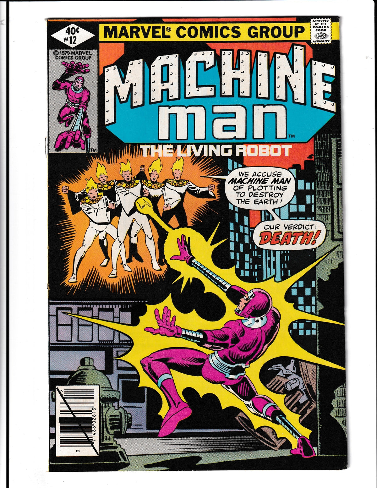 Machine Man #12 (1979) Marvel Comics