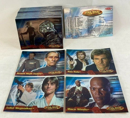 Star Wars: Evolution 2001 - 90 card Base Set plus 3 Checklists