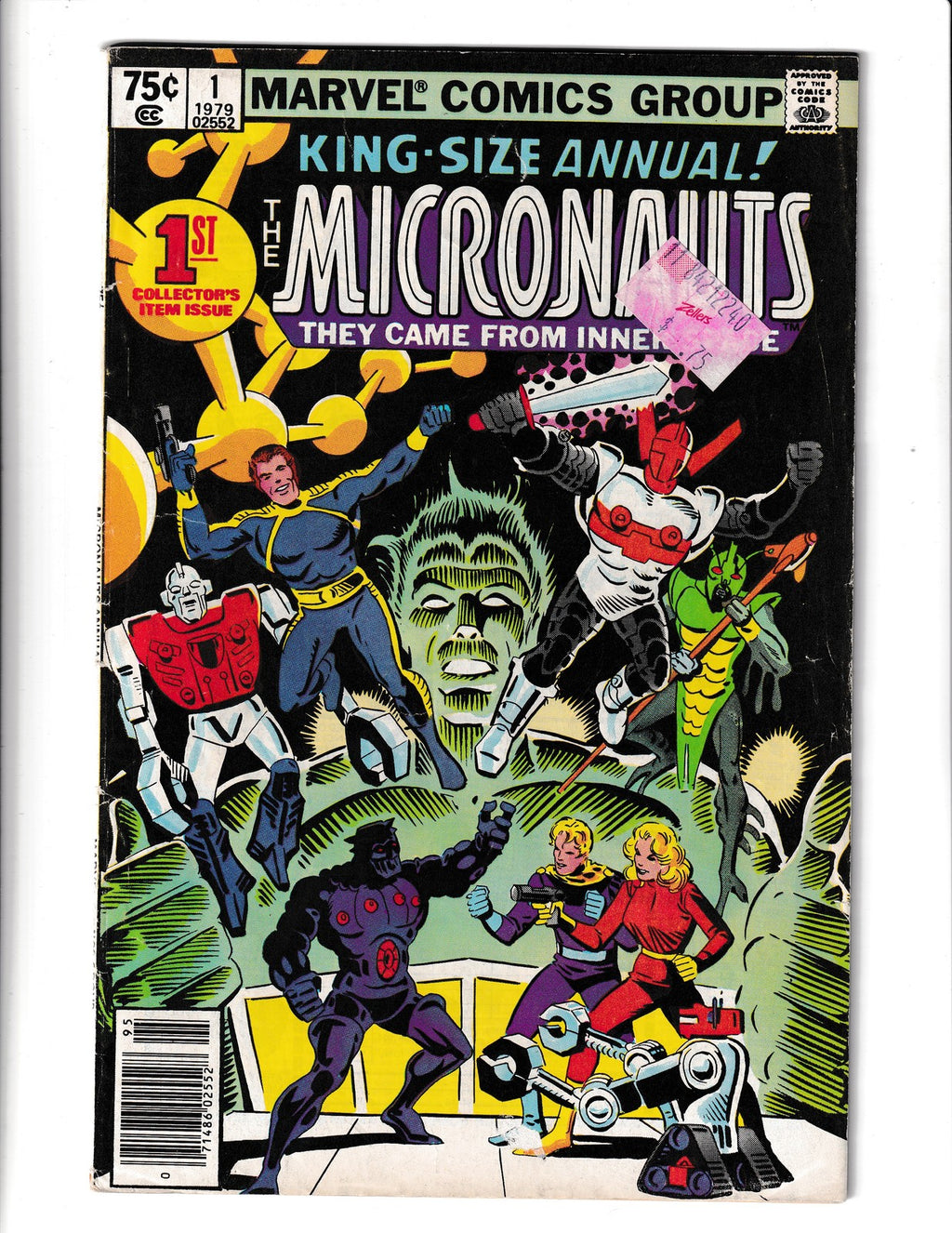 Micronauts Annual #1 (1979) Marvel Comics SKU:2271