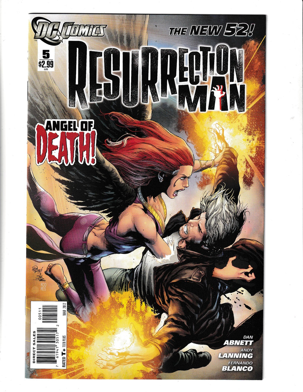 Resurrection Man #5 (2012) DC Comics