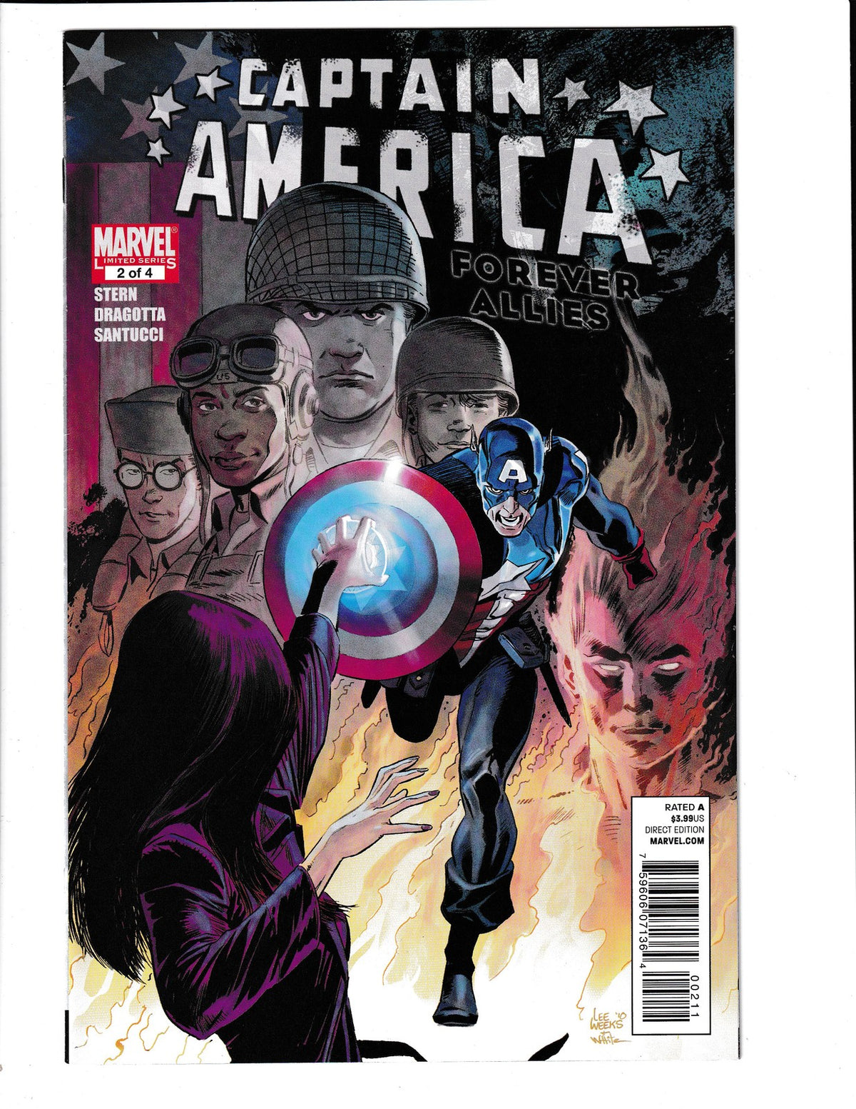 Captain America: Forever Allies #2 (2010) Marvel Comics