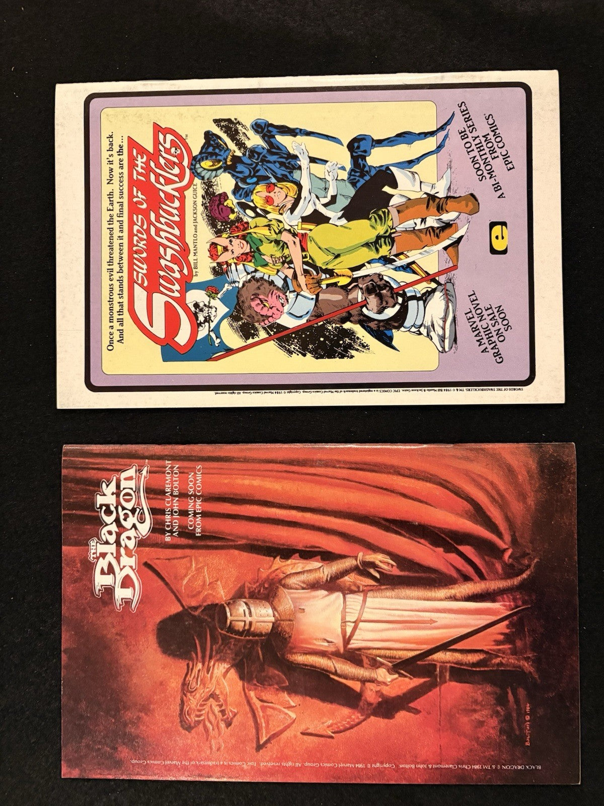 Void Indigo - Set of 2 #1-2 1984-85 Epic Comics