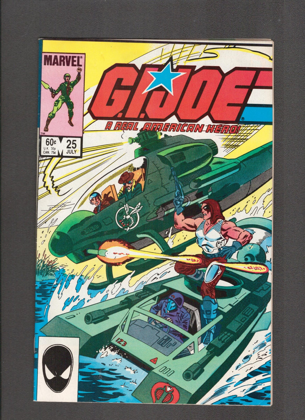 G.I. Joe: A Real American Hero #25 (1984) 1st Zartan Marvel Comics