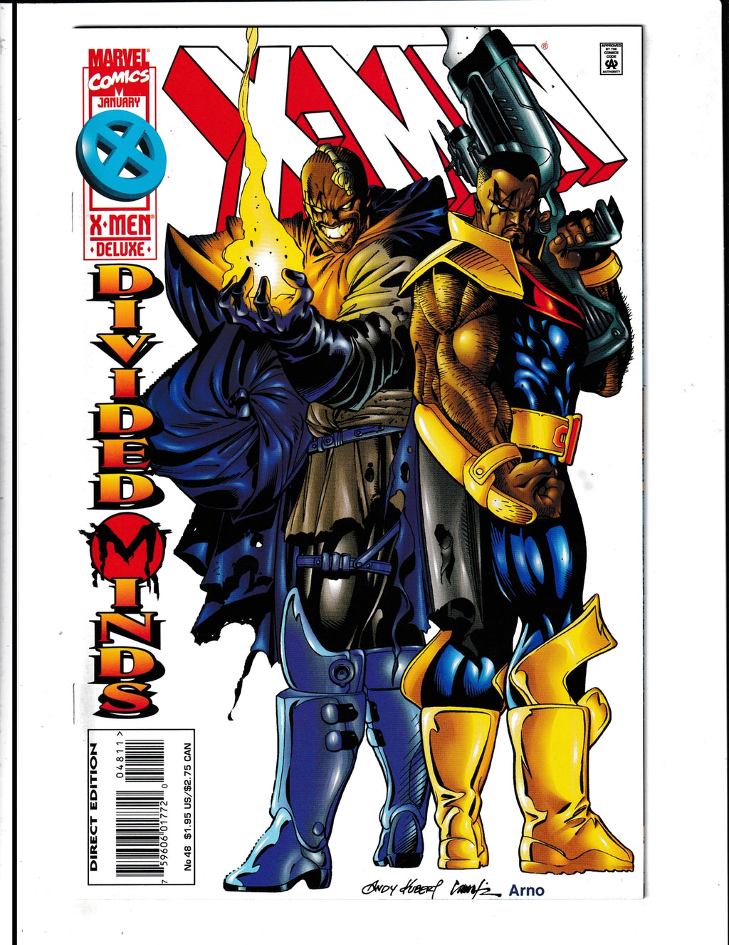 X-Men #48 (1996) Five Card Studs Marvel Comics
