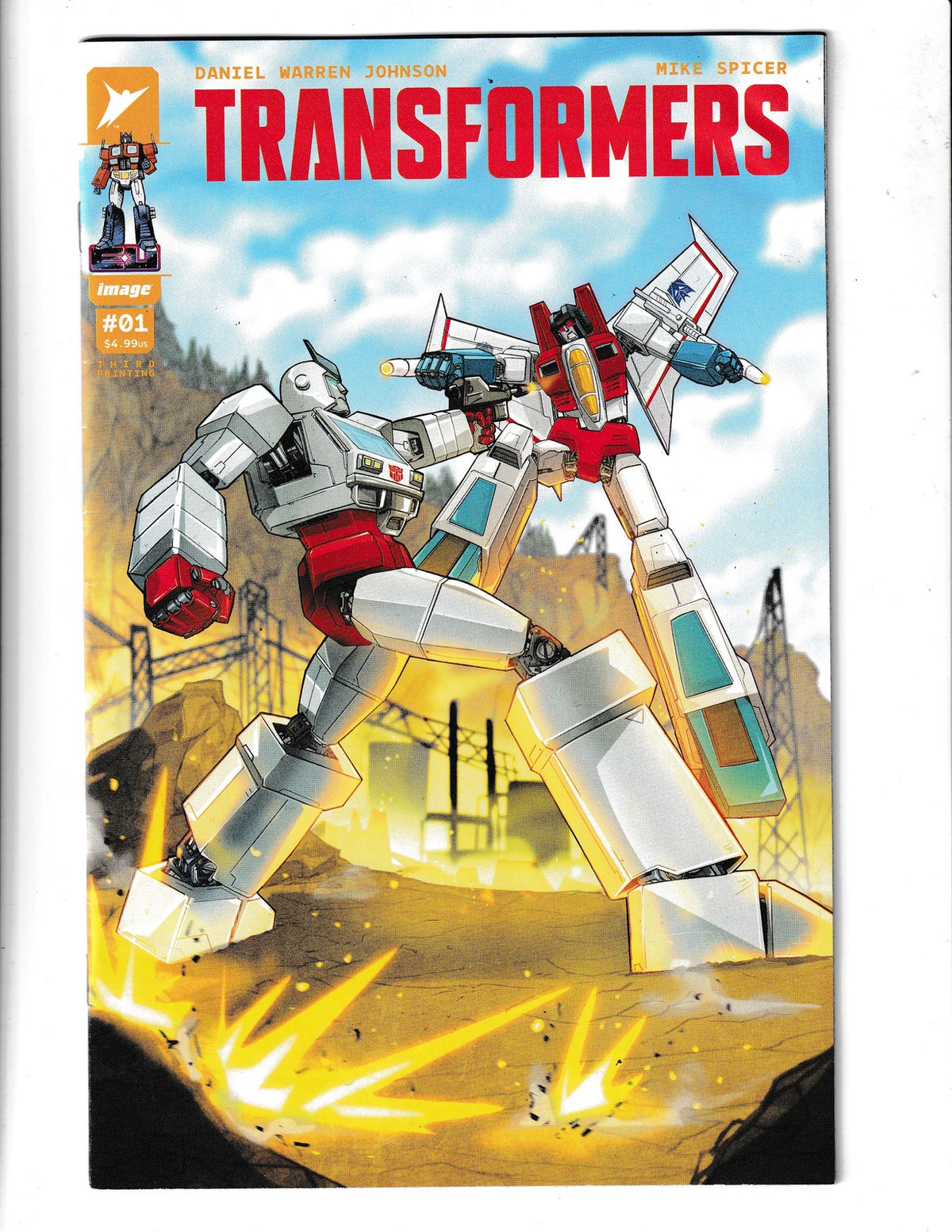 Transformers #1-3rd print (2023) Skybound/Image Comics