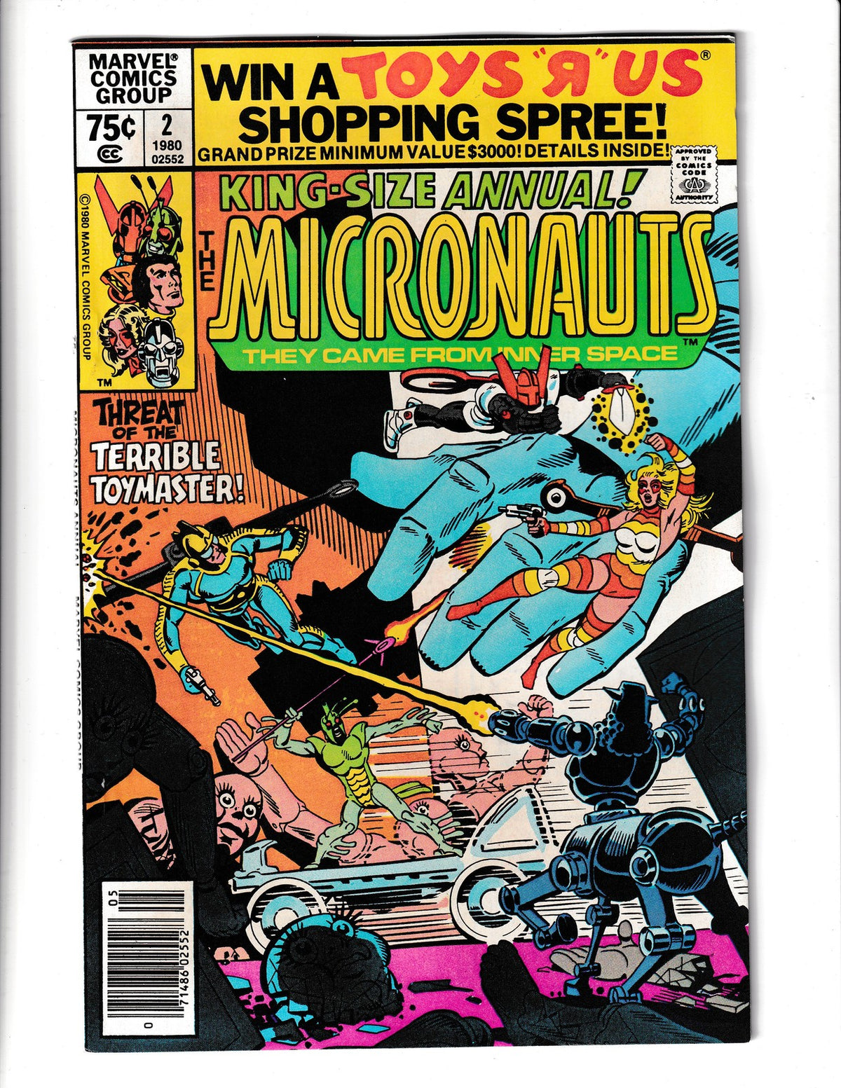 Micronauts Annual #2 (1980) Marvel Comics