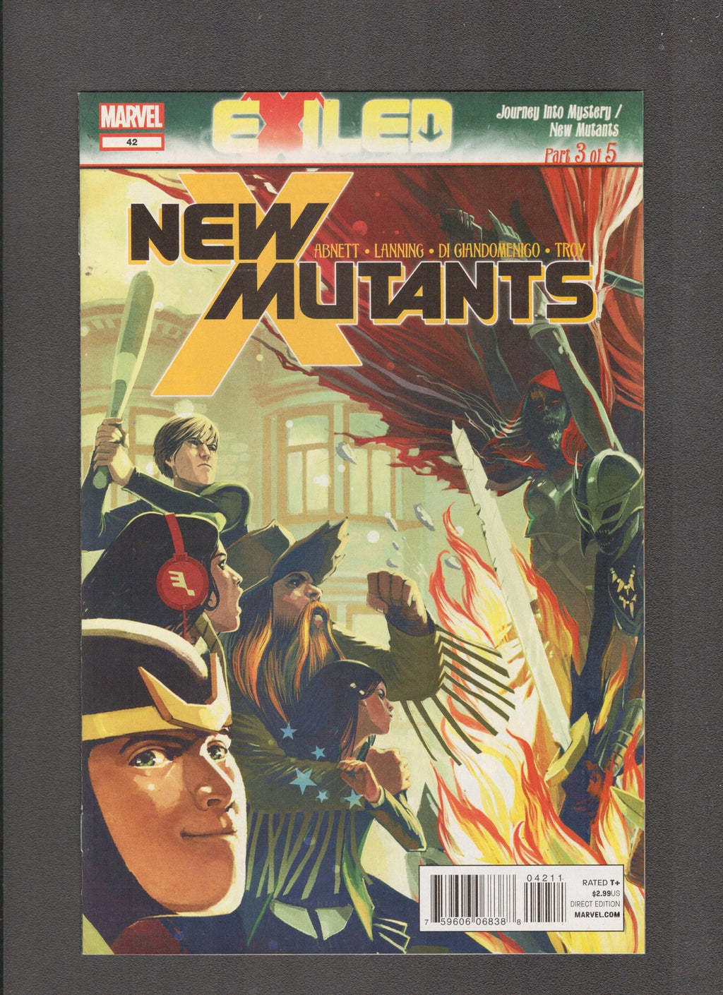 New Mutants #42 (2012) Stephanie Hans Marvel Comics