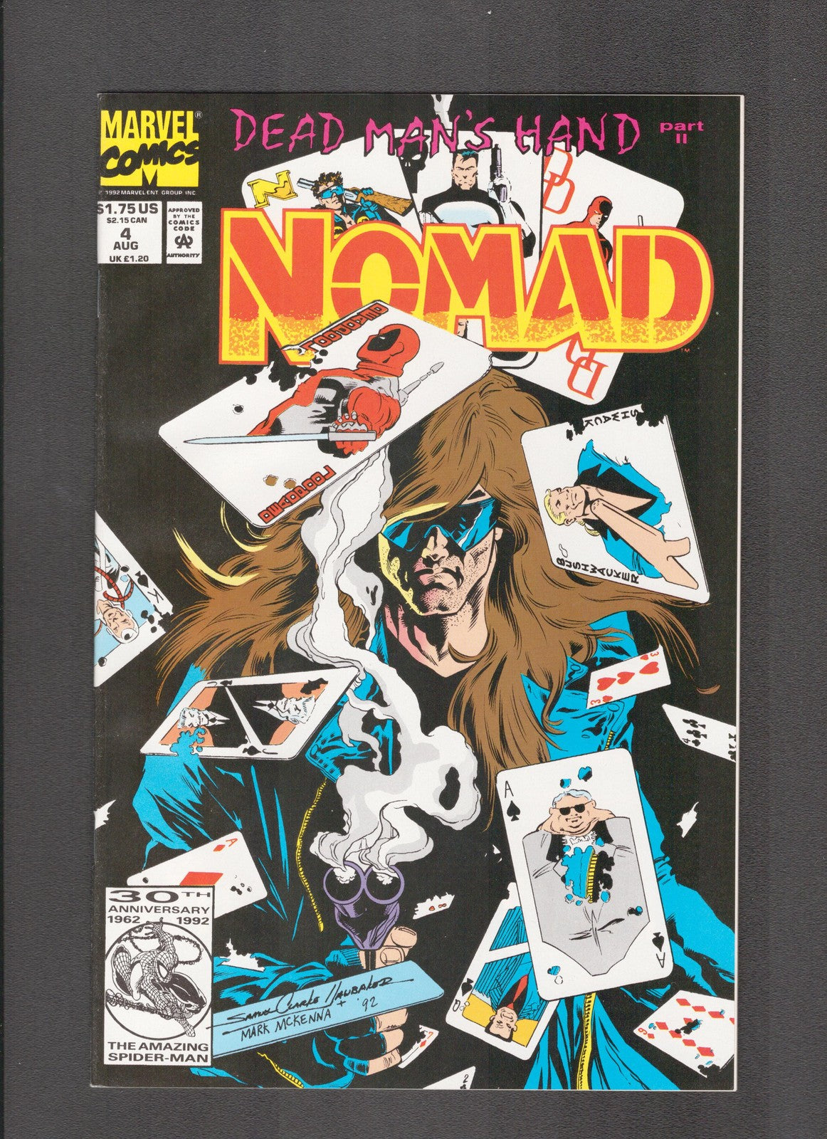 Nomad #4 (1992) Mark McKenna - Clark Hawbaker Marvel Comics