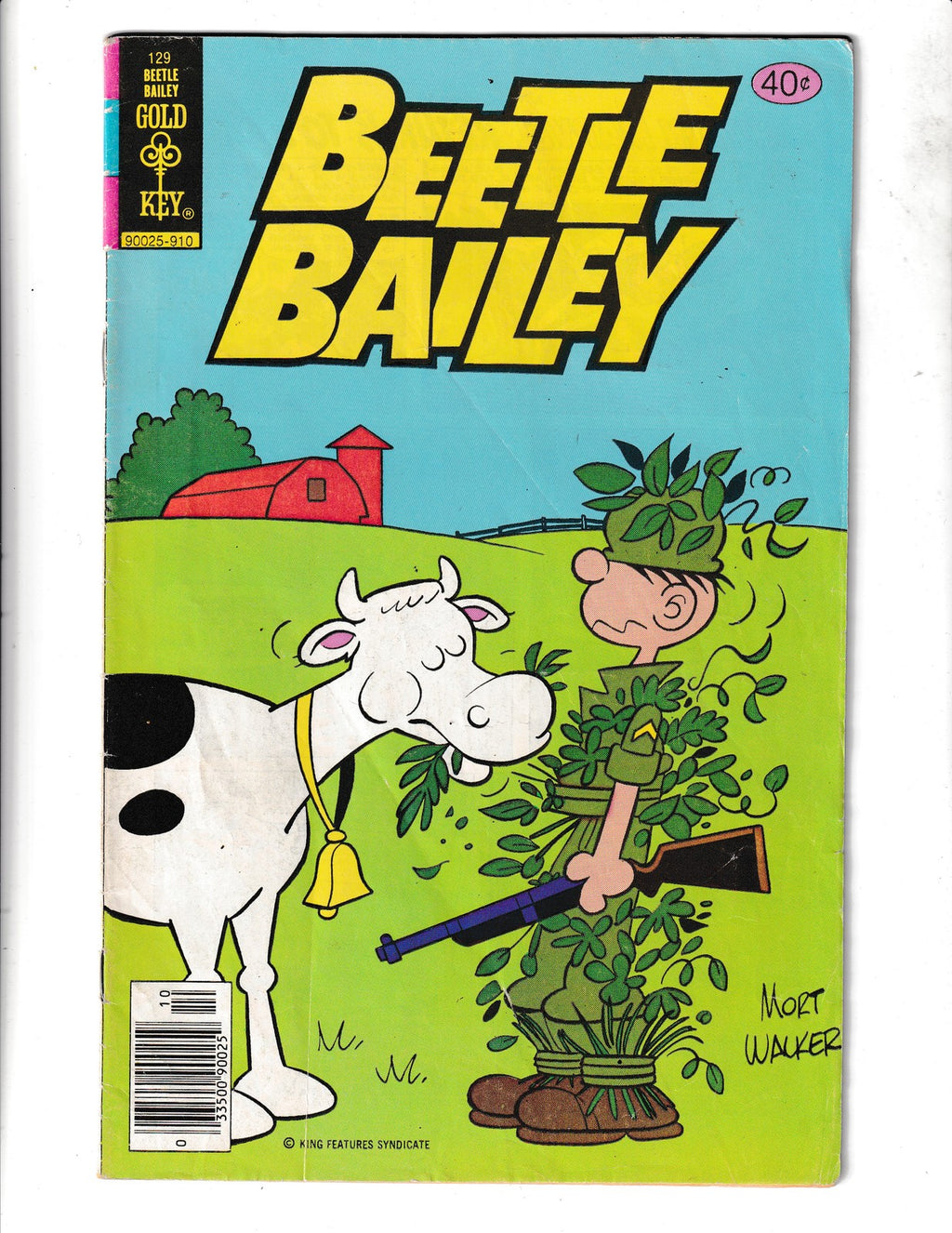Beetle Bailey #129 (1979) Gold Key Comics